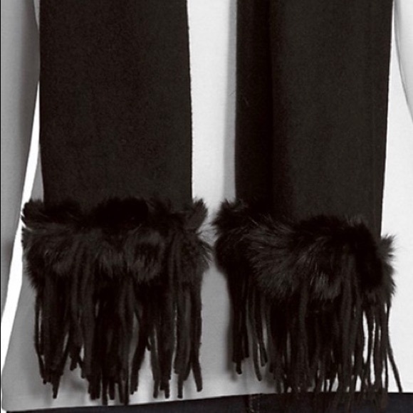 Rabbit Fur & Wool Scarf - La Fiorentina, Italy - Picture 7 of 9